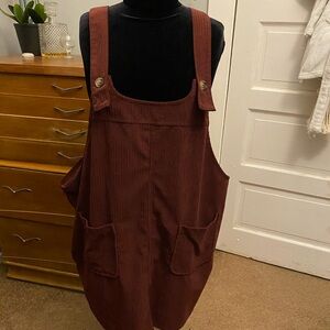 SHEIN Curve 3XL Corduroy Dress